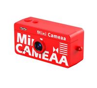 Zhdbchyuu M9 Thumb Keychain Camera 1080P Mini Action Camera Retro Small Camcorder Video Recorder Camera Red