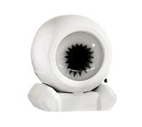 Zhdbchyuu Magnetic Fluid Bluetooth Audio, Pickup, Ambient Desktop Ornament Stereo Sound for Gamers Desktop Stand White