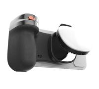 Zhdbchyuu Magnetic Phone Bluetooth Selfie Stick Handheld Portable Photography Selfie Phone Grip with LED Light Ergonomic Black