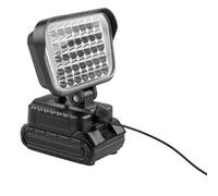 Zhdbchyuu Magnetic Work Light with Rechargeable Battery for Auto Repair and Maintenance Long-Lasting Wide-Beam Outdoor Flashlight