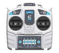 Zhdbchyuu MC6C Mini V2 2.4G 6CH Controller Transmitter W/Receiver Radio System for RC Airplane Drone Multirotor Helicopter Boat