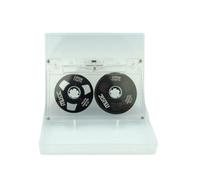 Zhdbchyuu Metal Small Open-Reel Blank Cassette 50 Minutes Tape Recording Tape Cassette Class II Tape Song Tape
