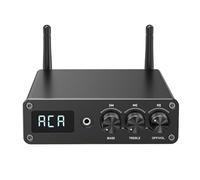 Zhdbchyuu Mini Bluetooth Audio Power Amplifier 300W+300W TPA3255 Speaker Amplifier Desktop Home Digital Amplifier Receiver EU Plug
