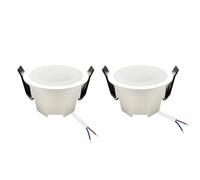 Zhdbchyuu Mini Bluetooth Ceiling Speakers with 1 Deputy Stereo Sound Home Audio Music System for Bathroom Kitchen Living Room