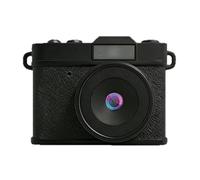 Zhdbchyuu Mini Digital Camera 0.96Inch IPS Flip Selfie Screen Retro CCD Miniature Thumb 1080P Video Recorder Student Camera Black