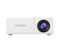 Zhdbchyuu Mini LED Portable Projector Compact Home Theater Projector for Indoor Entertainment Light Weight & Easy-to-Carry EU Plug