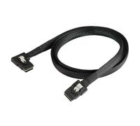 Zhdbchyuu Mini SAS 36-Pin 8087 to Left Right Bend 90 Degree SFF-8087 Cable Mini SAS Cable Hard Drive Cable Computer Wire 1m