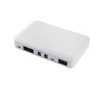 Zhdbchyuu Mini UPS Uninterruptible Power Supply Built-in Battery 24V/12V/9V/5V Multi-Voltage Outputs Security Protection EU Plug