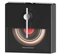 Zhdbchyuu Mini Vintage Bluetooth Speaker Portable HiFi Stereo Music Box Audio System Wireless Music Player Warm Light