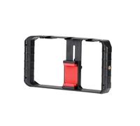 Zhdbchyuu Mobile Phone Video Rig Stabilizer Cage with Cold Shoe Mounts Smartphone Grip Filmmaking Kit for Vlogging Film Rig