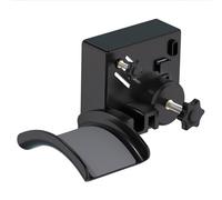 Zhdbchyuu Monitor Headphone Stand Adjustable Clamp-on Headset Holder Earphone Hanger Under Desk Headset Stand