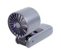 Zhdbchyuu New 4000mAh Portable Mini Turbo Fan, 100 Wind Speeds Semiconductor Refrigeration with Ice Cooling for Personal & Travel