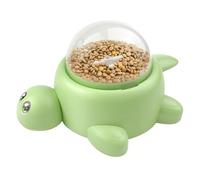 Zhdbchyuu Pet Puzzle Feeder Toy, Turtle Treat Food Dispenser for Cat Dogs, Interactive Slow Feeding Toy & Auto Snack Dispenser