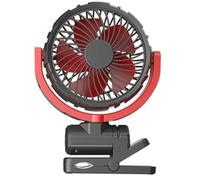 Zhdbchyuu Portable Car Cooling Fan with 2000mAh Rechargeable Battery, USB Powered for Various Vehicles