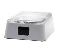 Zhdbchyuu Portable Cat and Dog Feeder Infrared Sensor Bowl Automatic Open Lid Food Storage Container Anti Rodent Pet Supplies, 1PC