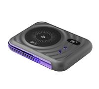 Zhdbchyuu Portable Electric Cup Warmer for Coffee & Tea 2-in-1 Desktop Heater Coaster for Home Desktop A-EU Plug