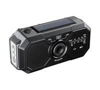 Zhdbchyuu Portable Solar Radio Emergency Kits Aid Radio with Crank Dynamo AM/FM RadioBlackout Power Station