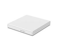Zhdbchyuu Professional External DVD Drive Slim Low Noise External DVD USB 2 0 DVD VCD CD RW Burner Writer Player White