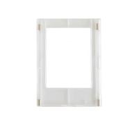 Zhdbchyuu Refrigerator Magnet Magnetic Photo Frame, Refrigerator with 3in Magnetic Sticker, Fixed Photo Card with Magnetic Frame