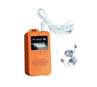 Zhdbchyuu Retro Pocket Radio Bluetooth MP3 Player Multi-Function FM Radio for Gifts Elderly Pocket Radio