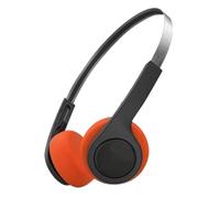 Zhdbchyuu Retro Style Wireless Bluetooth Headphones Portable Stereo Call Noise Reduction Scalable Headset
