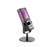Zhdbchyuu RGB Desktop Gaming Microphone, Noise Cancellation Mic with Mute Button for PC Gaming Streaming Podcast