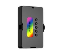 Zhdbchyuu RGB LED Camera Phone Video Fill Light Full Color Rechargeable Dimmable Live Vlog Photography Photo Studio Lamp