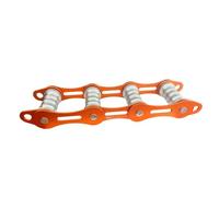 Zhdbchyuu Rock Climbing Rope Protector 5kN High-Altitude Anti-Wear Cover for Enhanced Safety
