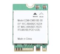 Zhdbchyuu RTL8851BE WIFI6 Card AX900 2.4G/5G Dual-Band Network Card NGFF M.2 Bluetooth 5.2 Wireless WiFi Adapter for Win10/Win11