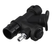 Zhdbchyuu Scuba Diving 45 Degree Oral Power Inflator for Inflation System, K Type Valve Replacement Compatible with K-Valve