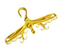 Zhdbchyuu Scuba Diving Wetsuit Hanger Dry Suit Dive Folding Holding Coat Holder Diving Swimming Suit Hanger Yellow