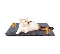 Zhdbchyuu Self Warming Cat Bed 25.2 X 19.3 inch Extra Warm Thermal Pet Pad with Removable Cover Non-Slip Non Electric Washable B