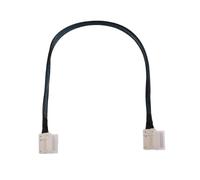 Zhdbchyuu Side Bend to Side Bend SlimSAS Cable SFF8654 8i to 8I NVMe PCIe SFF-8654 Adapter Cable 24Gbps for AI Server 55CM