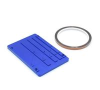 Zhdbchyuu Splicing Tape Set Open Reel Audio Splicing Block Kit for Revoxsonido 1/8" 1/4" 1/2" 1" Reel to Reel Magnetic Tapes