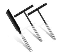 Zhdbchyuu Stainless Steel French Crepe Spreader Pancake Like Batter Spreading Tool 2pcs Pancake Like Batter for Kitchen 1 Spatula