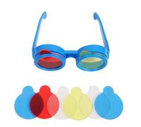 Zhdbchyuu Student Kid Trichromatic Glasses Toy - Optical Physics Science Experiment Kit for Educational Teaching