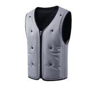 Zhdbchyuu Summer Water Infused Evaporative Cooling Vest Men's Stay Cool Ultimate Cooling Outdoor Heat Work Vest XL