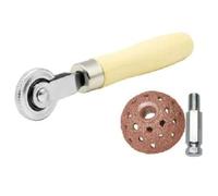 Zhdbchyuu Tire Repair Tool Kit, 2PCS Professional Tire Patching Set with 42mm Grinder & Pressure Roller