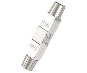 Zhdbchyuu Tool-Free RJ45 Couple Shielded Tool Less Ethernet Cable Ethernet Cable Extender PoE +for Cat 7 Network Cables