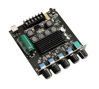 Zhdbchyuu TPA3116 2.1 Class D Digital Bluetooth 5.0 Amplifier Board DIY Audio Module, 50Wx2+100W Subwoofer Power Amp DC 12-24V