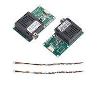 Zhdbchyuu TTL Optical Transceiver Module for-Drone FC RX/TX/AV/VCC/GND, TTL to Fiber Optical Module Terminal Equipment,20KM
