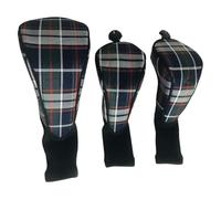 Zhdbchyuu Universal 3 Pack Golf Club Head Cover Driver Fairway Wood Covers Protector Sleeve Non-Slip Wooden Club Protective Cover