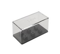 Zhdbchyuu Universal Headshell Cartridge Box Vinyl Record Player Cartridge Cover Storage Box Phono Stand Protection Dust Box