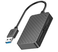 Zhdbchyuu USB 3.0 4-in-1 Multifunction Card Reader USB High Speed Smart Memory Card Reading for Memory Stick MS SD TF Card Reader