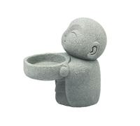 Zhdbchyuu Vintage Buddha Tealight Holder - Buddha Candlestick Lamp Stand Elegant Resin Statue for Home Decor
