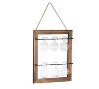 Zhdbchyuu Wall Hanging Propagation Station, Hanging Glass Terrarium Wall Planter Vase for Hydroponics Plants, Home Decor