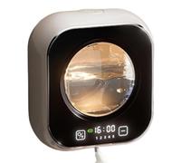 Zhdbchyuu Wall Mounted Automatic Soap Dispenser with Large Capacity Non-Contact Rechargeable Sensor with LED Intelligence Cleaning