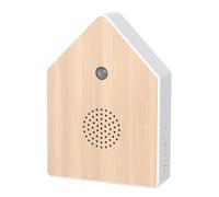 Zhdbchyuu Wall-Mounted Bird Chirping Box with Motion Sensor, Natural Wooden Sound Box for Relaxation