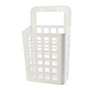 Zhdbchyuu Wall Mounted Laundry Basket Dirty Clothes Organizer Laundry Bag Hollow Household Storage Basket Wall White