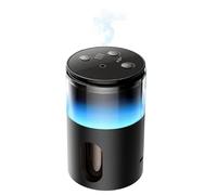 Zhdbchyuu Waterless Diffuser for Essential Oil: Mini Battery Scent Diffuser for Room&Home&Car with 9 Colors LED Light